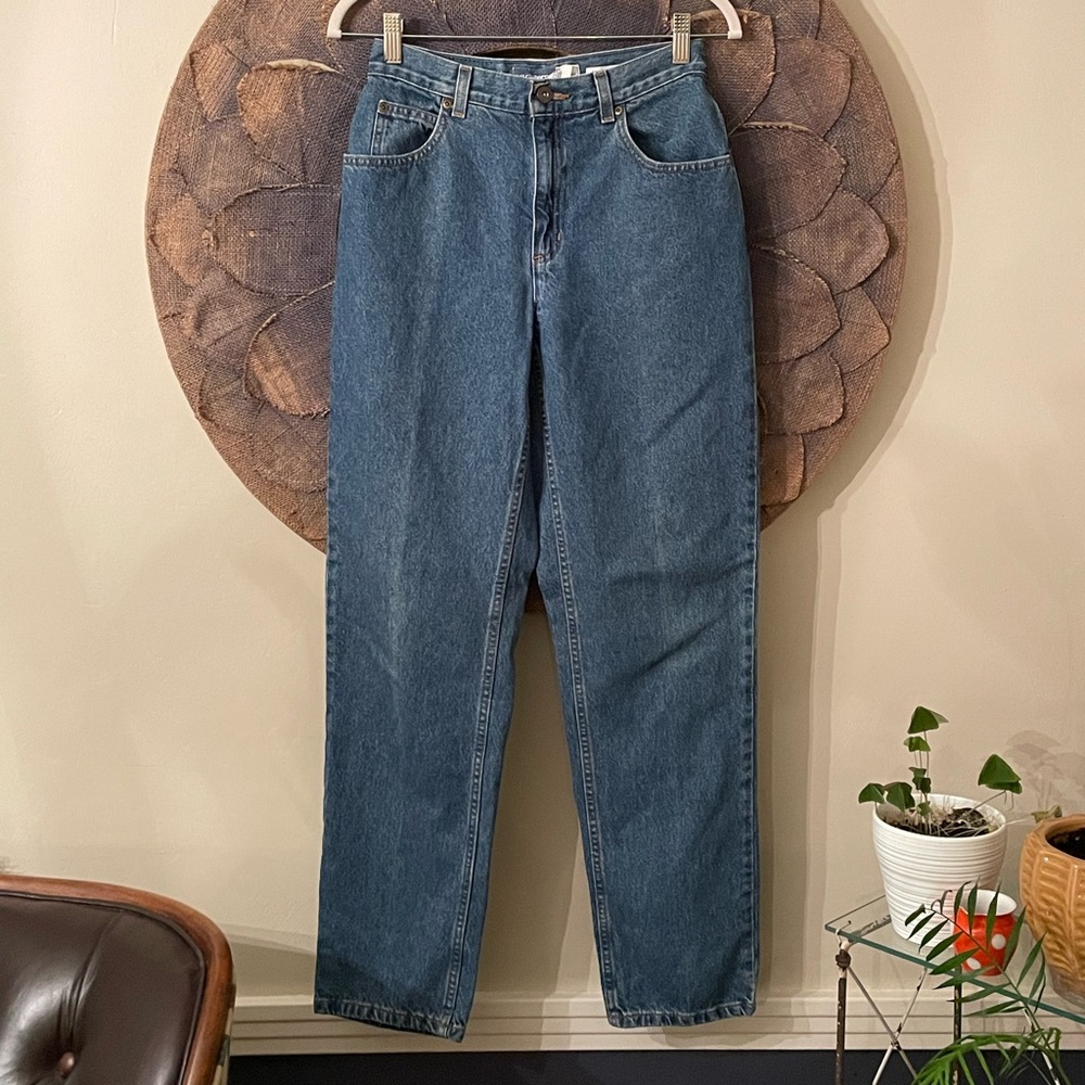 Vintage Liz Claiborne Jeans with Embroidered Daisies